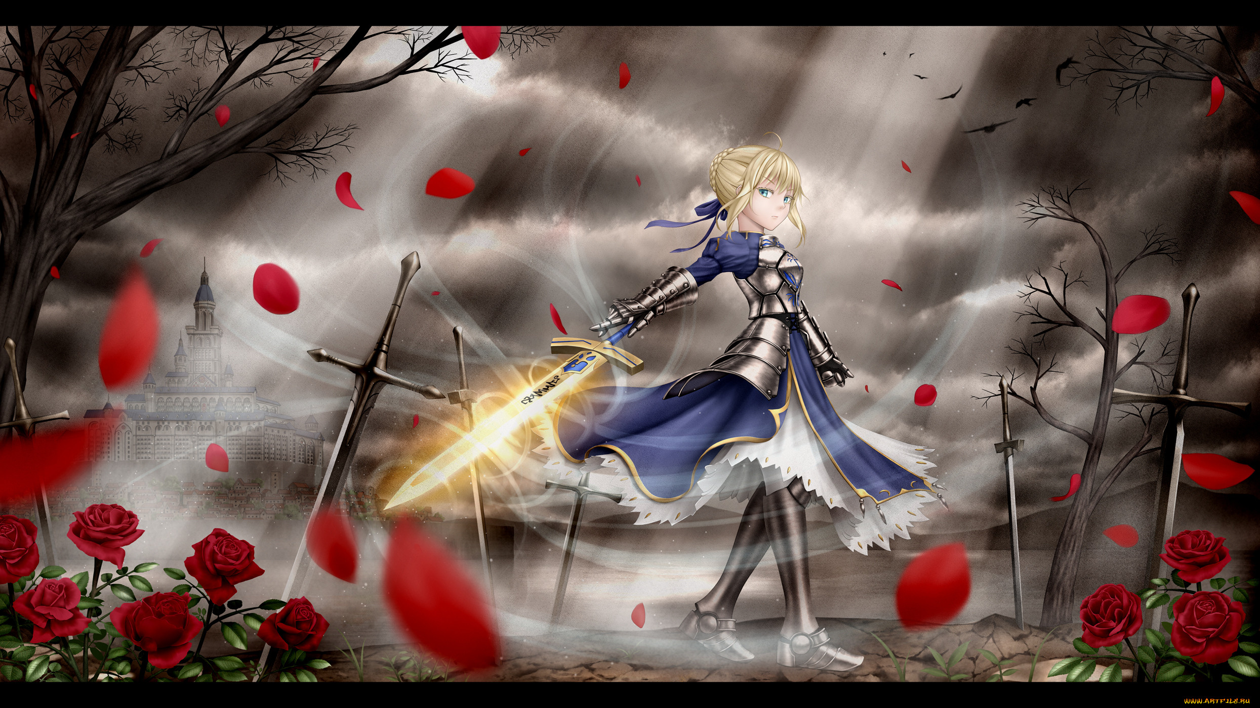 saber, , fate, stay, night